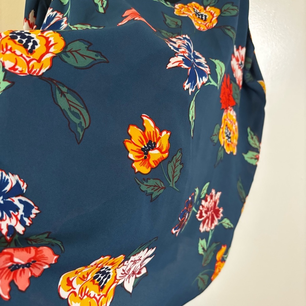 Cotton On Teal Floral Camisole Size M - Picture 6 of 9